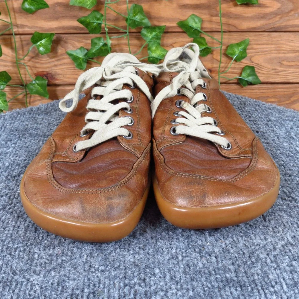 Splay Freestyle Men 7 Women 9 Barefoot Minimalist Sneakers Brown Leather Shoes